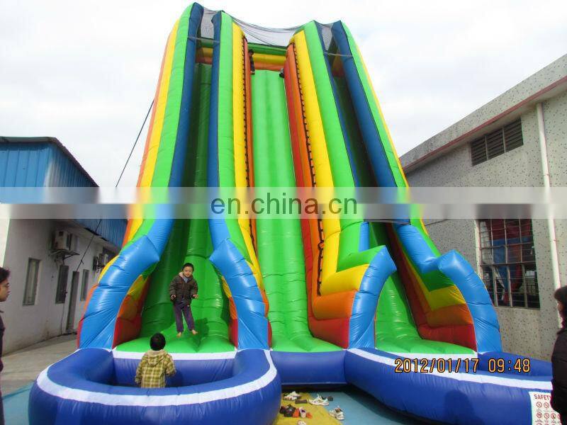 inflatable water slide/giant inflatable slide for adult
