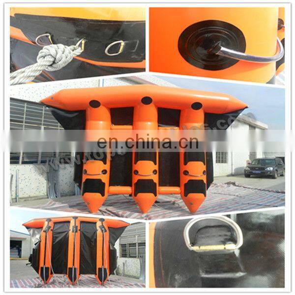Wholesale PVC inflatable handmade flying fish inflatable pool banana