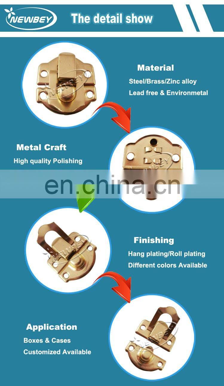 China Supplier Factory Price Small Gold Locks For Wine Wooden Box