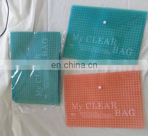 L shape A4 PP file folder