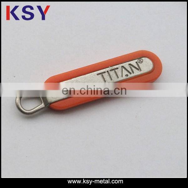 Wholesale zinc alloy metal zipper puller for bag accessories
