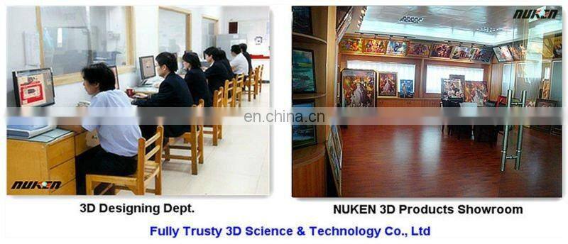 wholesale price 3D effect cover lenticular notebook