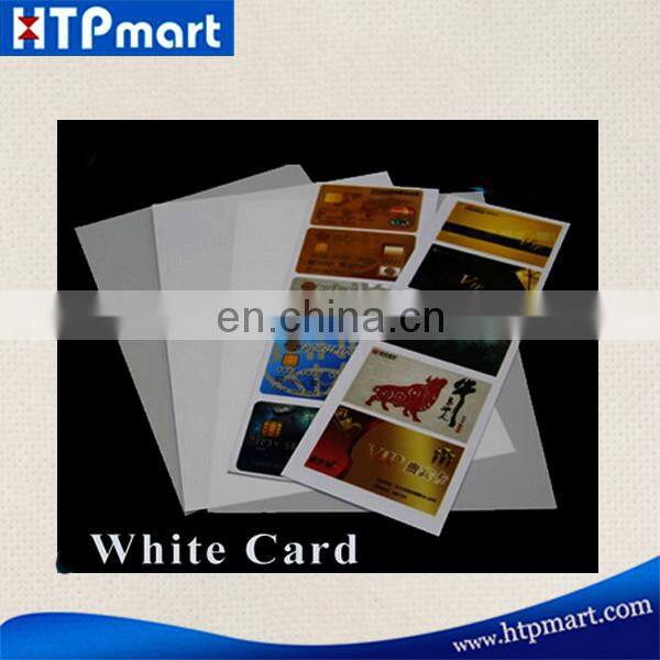 New Arrival Plastic cards material for pvc id card printing pvc card sheet