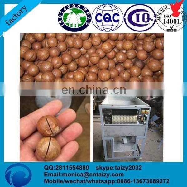 200kg/h hawaii tapping machine | macadamia nut opening machine | Hawaii nut opening machine