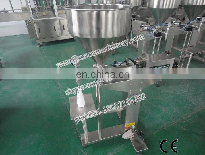 Paste filling machine/hand bottle filling machine/manual cream filler