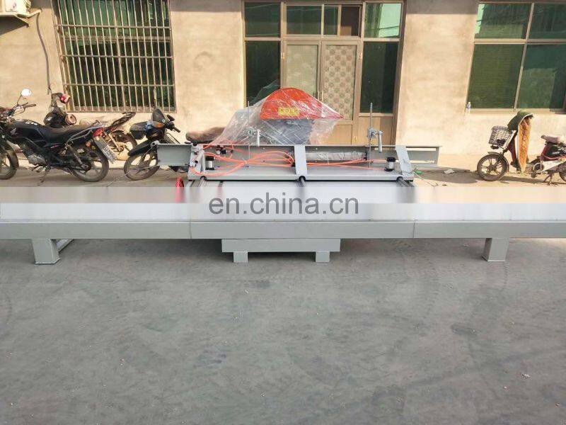 Best feedback table saw sliding moving smooth cutting log saw mill machine
