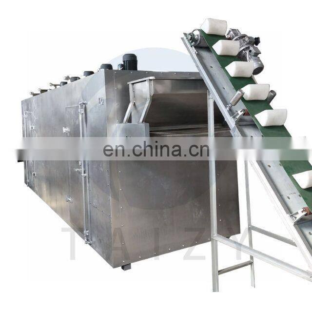 Big capacity low temperature roasted coffee bean drying machine