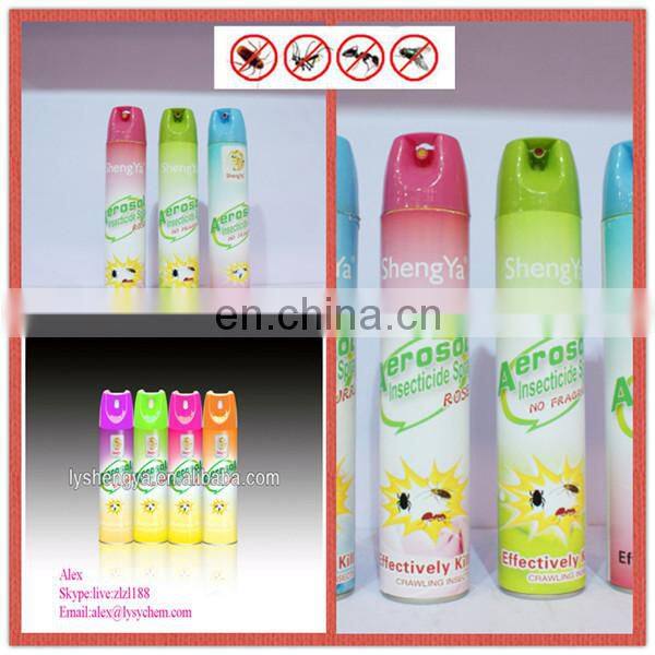 water based insecticide aerosol spray/anti mosquito spray/ flies killer spray