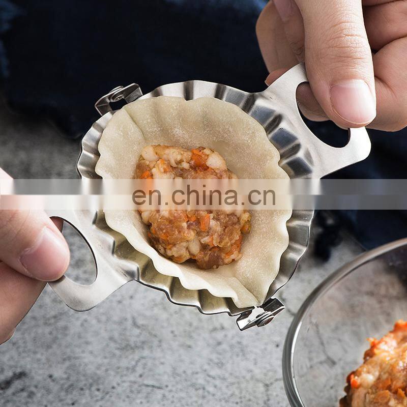 Kitchen Gadgets Stainless Steel Ravioli Mold Dumpling Maker Mold