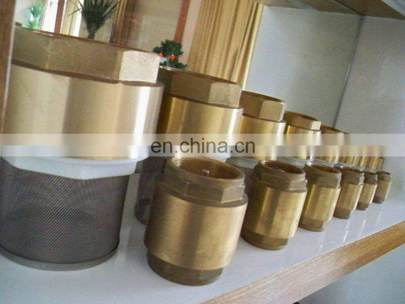 15mm swing check brass foot valve JD-3005