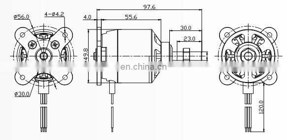 D5055 Brushless motor drone motor for bike