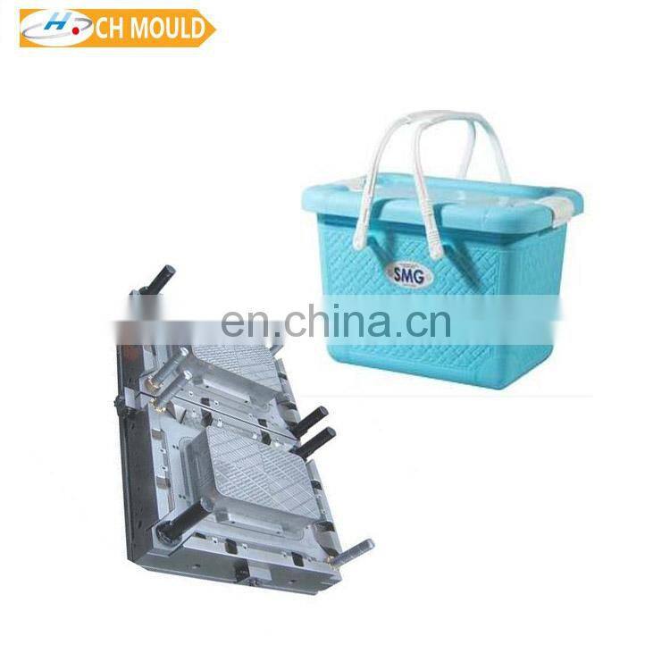 taizhou mould injection basket plastic mold