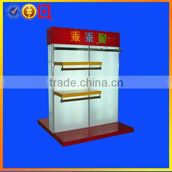 Beautiful acrylic clothing display rack