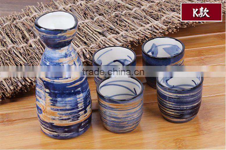 HOT!!Ceramic wine gift set wine accessories set