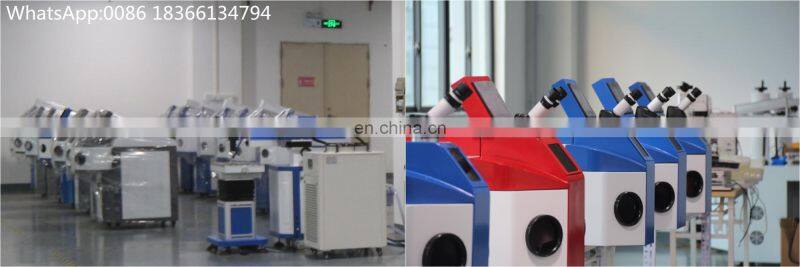 Factory supply 200w/300/500w jewelry/gold/silver laser welding machine jewelry welder price for sale