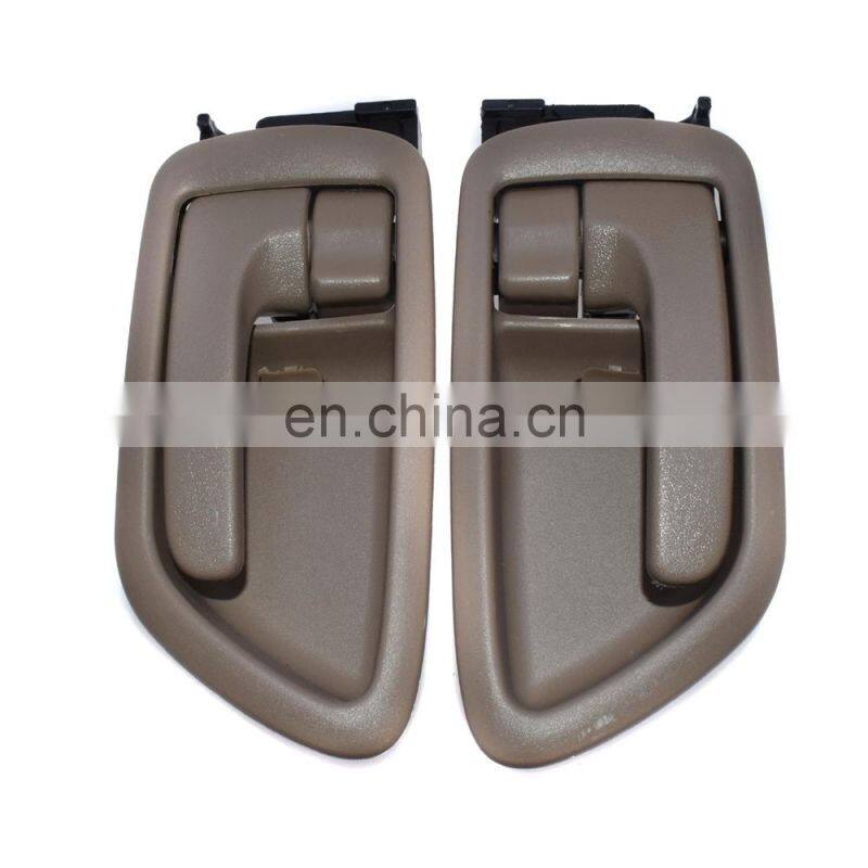 Free Shipping!Beige Inside Door Handle Left Right Pair For Toyota Tundra 69206-0C030-B0 New