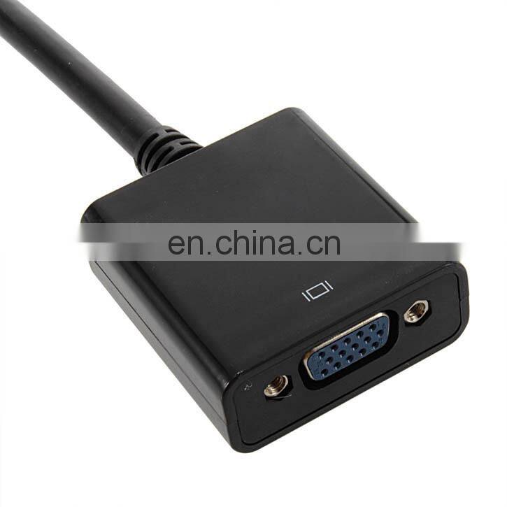 DP DisplayPort Male to VGA Female Converter Adapter Cable