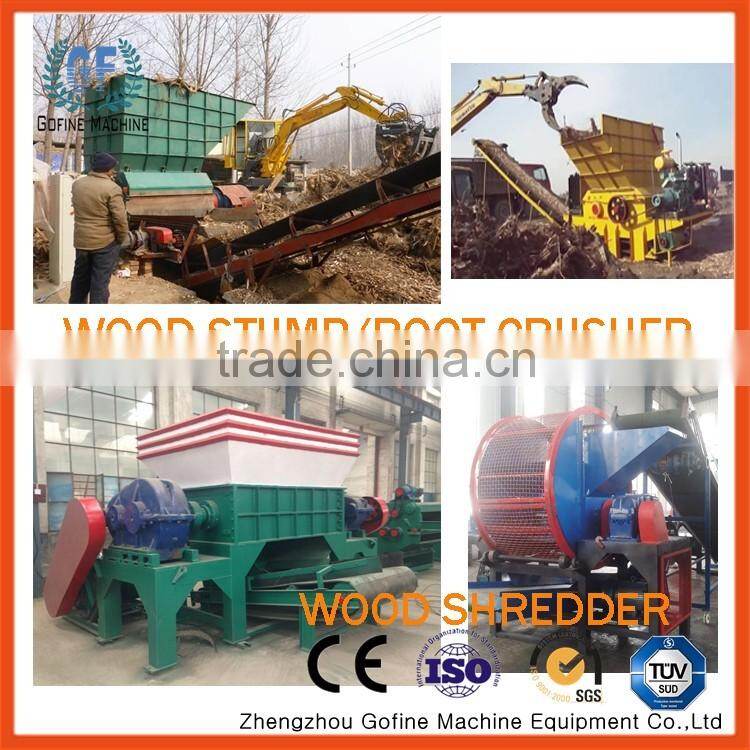 big tree stump crusher made in china