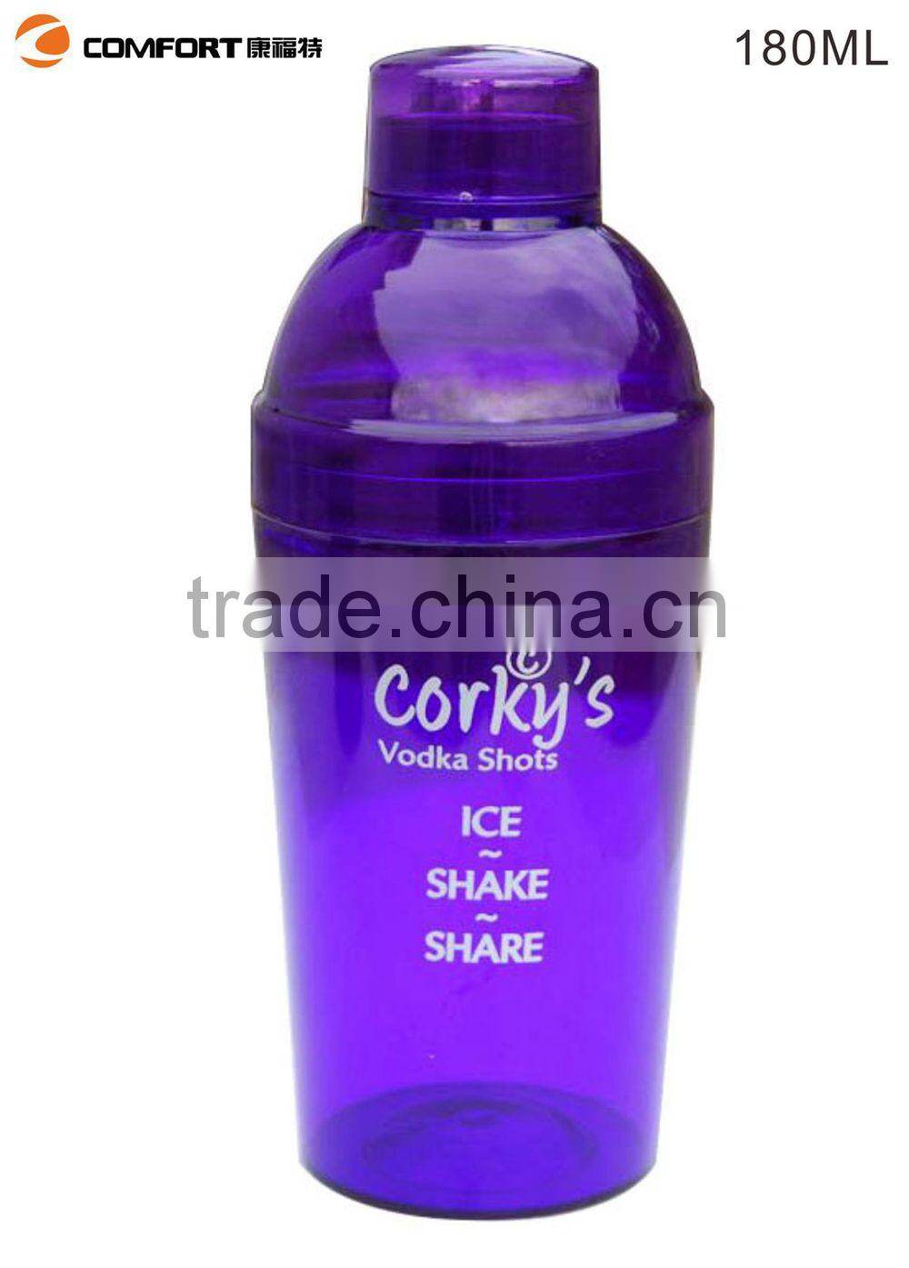 factory direct cheap wholesale shaker bottle mini clear cup shaker