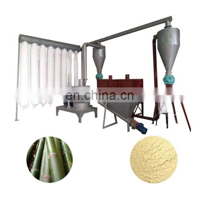 High quality Wood flour machine with manufacturer factory wood powder mill