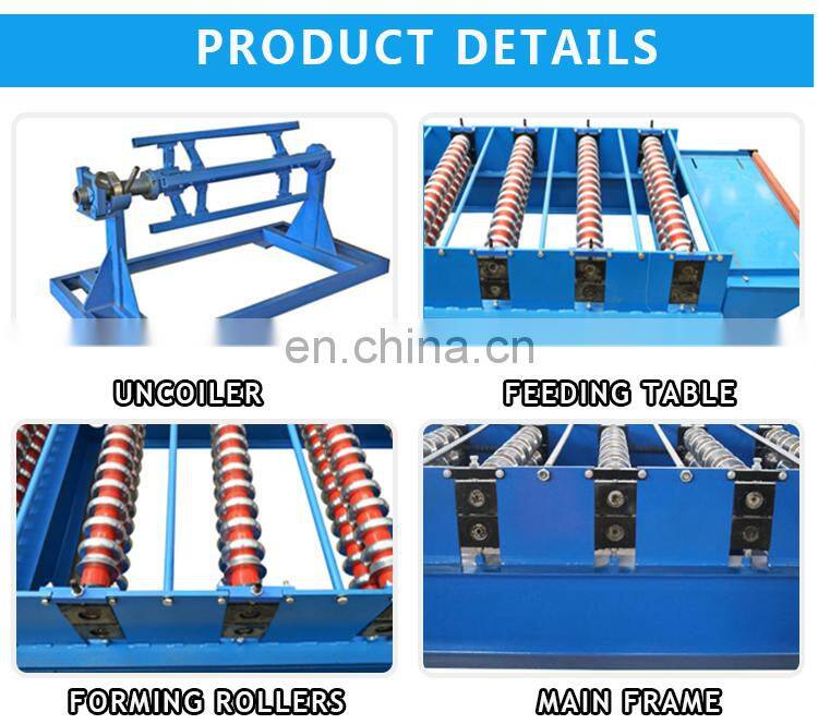 Glazed Roofing Tile Making Machine Roofing Sheet Machinery