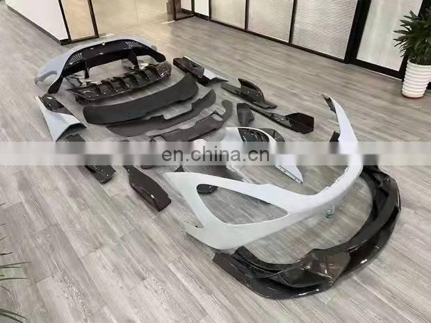 Runde Top Ranking Quality Carbon Fiber Upgrade 765 LT Style For Mclaren 720S Front Rear Bumper Side Skirt Spoiler Body Kit