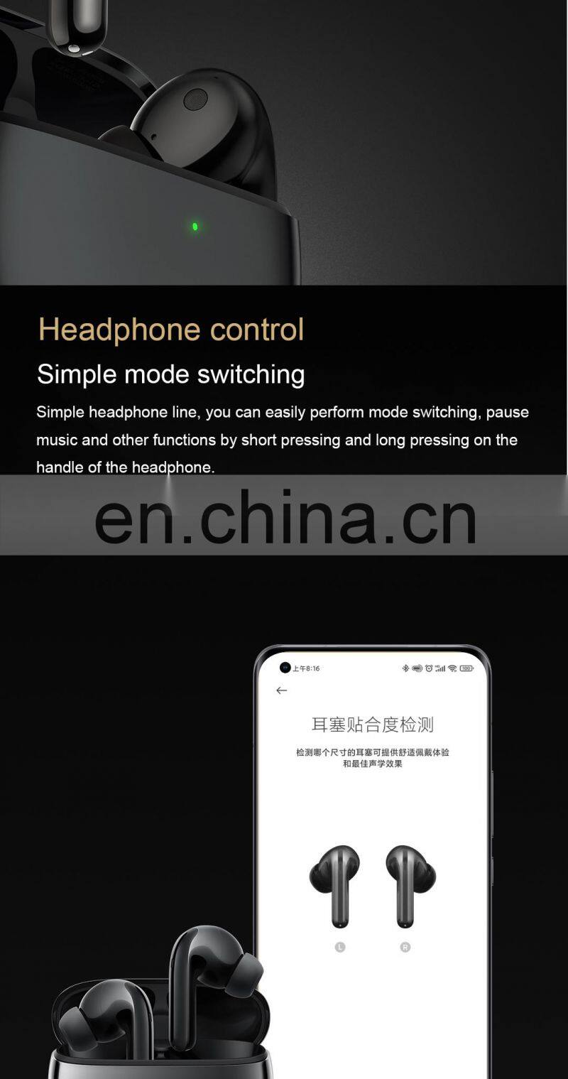 2021Mi Mijia New FlipBuds Pro Earphone Noise Reduction Smart Touch Control Wireless Headphone millet FlipBuds Pro
