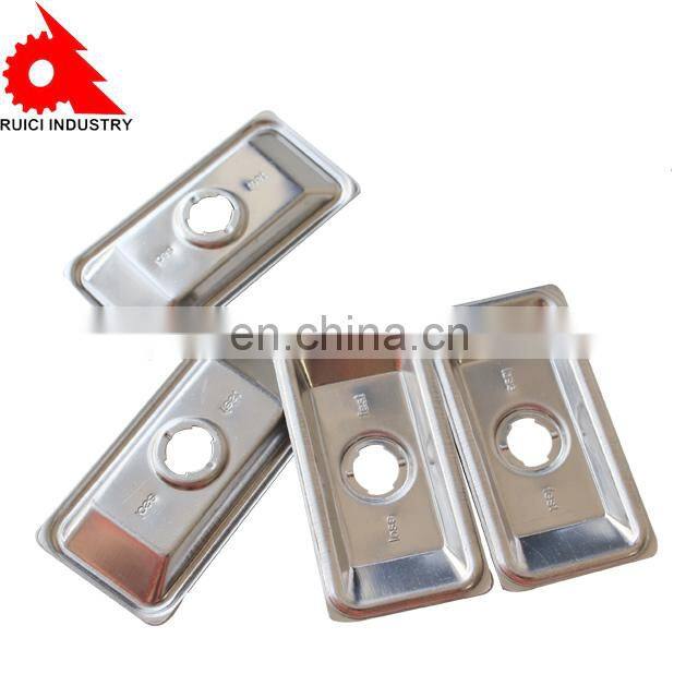 Outdoor Stainless Steel Smokeless Rectangle Non Stick Universal Flame Bbq Fish Pizza Roasting Griddle Grill Pan