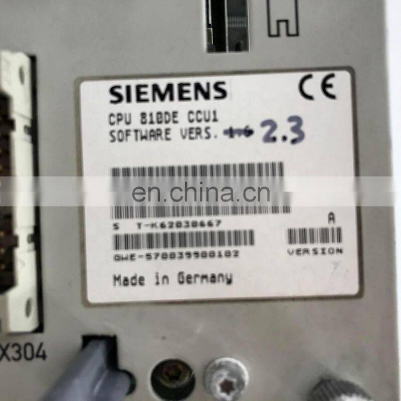In stock Siemens SINUMERIK 810DE CCU1 CPU module 6FC5410-0AY01-0AA0