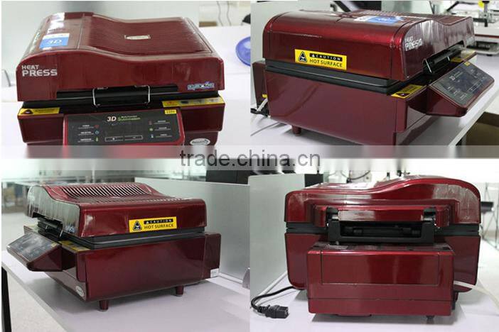 3d sublimation vacuum heat press printer magic mug printing machine