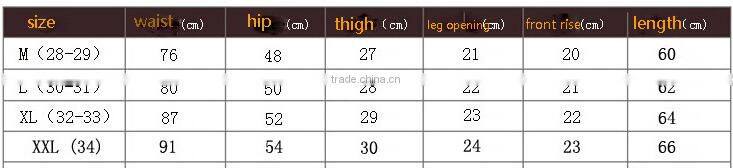 men leisure 7 minutes of pants Han edition men's shorts 7 minutes of pants wholesale Made in China