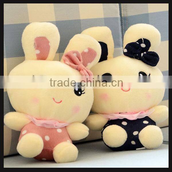 custom design big plush rabbit toys for kids