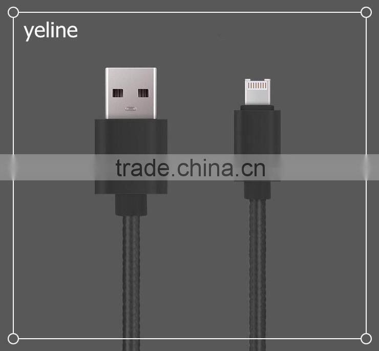 2 sided usb one plug weave data cable for OPPO R9/N1/A53