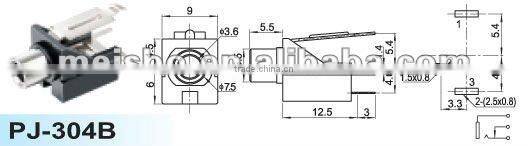Multipurpose female earphone jack splitter
