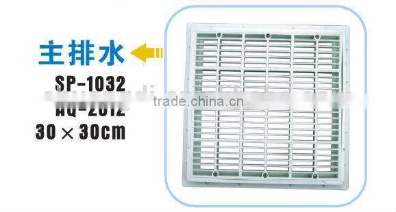 Plastic Main drain cover for swimming pools
