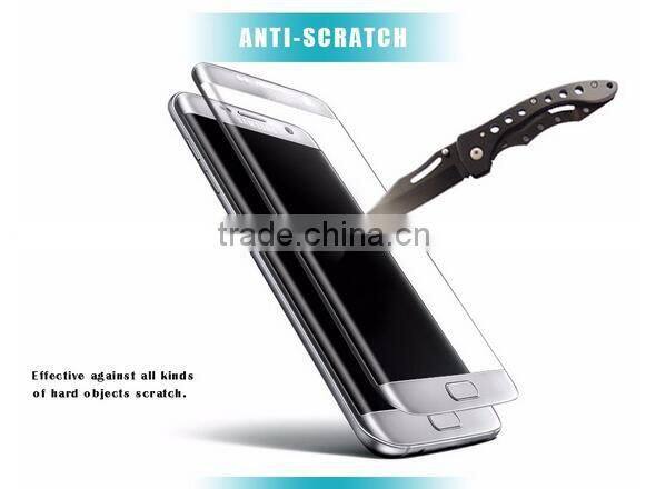 Brand LEXVSS GROUP Mobile Phone Use OEM For Samsung Galaxy s7 edge tempered glass screen protector China Supplier