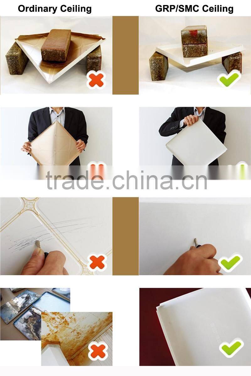 Outdoor use Fiberglass FRP GRP SMC Ceiling