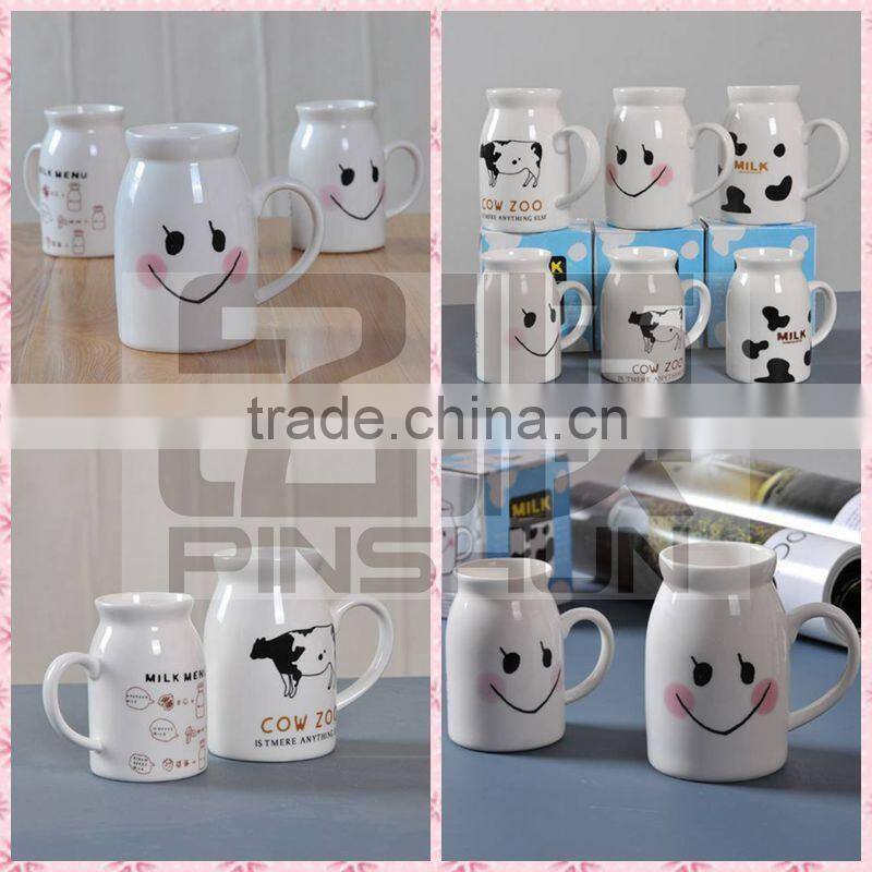 ceramic cup with embossing logo,ceramic multicolour cup,ceramic cup with handle