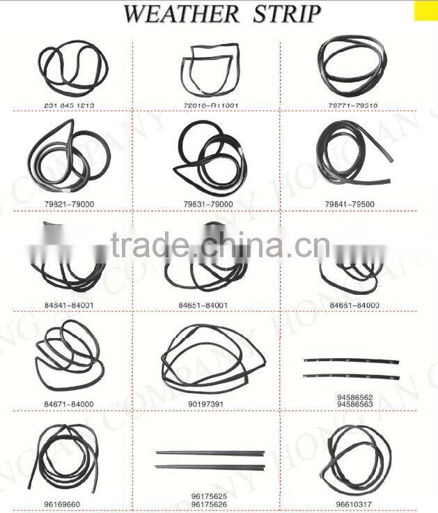 Automotive Rubber Seals&Weatherstrips ( KK153-59-760A)