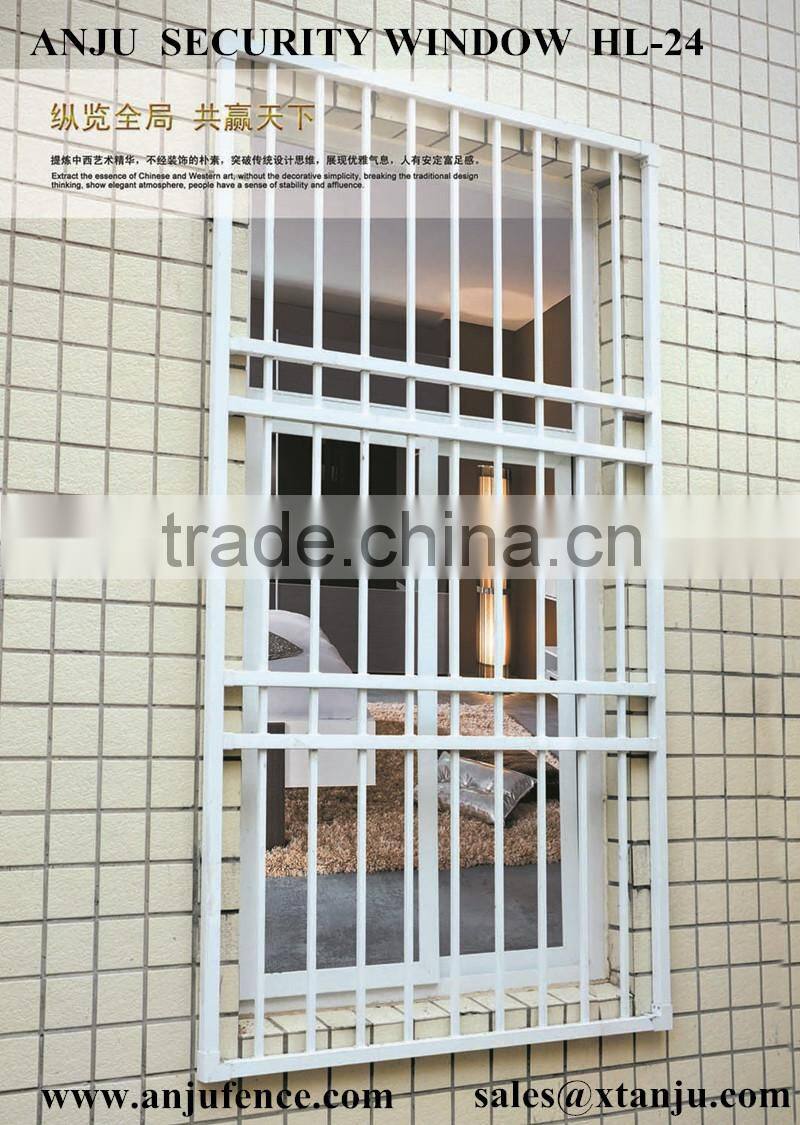 China manufacturer of safety window grill design for house HL-25