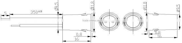 5C-33K magnetic contacts/ window contacts/ reed switch sensor