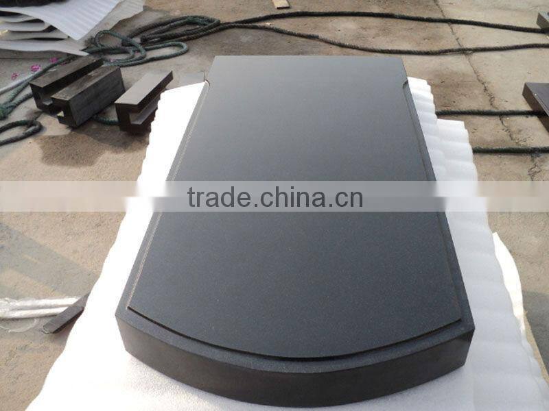 Hebei Black Granite Headstone Design