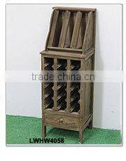 Country Style Handmade Wine Bottle Display Rack