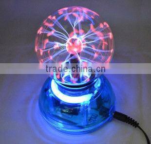 3" Sound Motion Plasma Ball Disco Party Light Globe