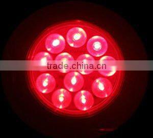 12/24V led 4" tow truck lights, round stop turn tail lamp