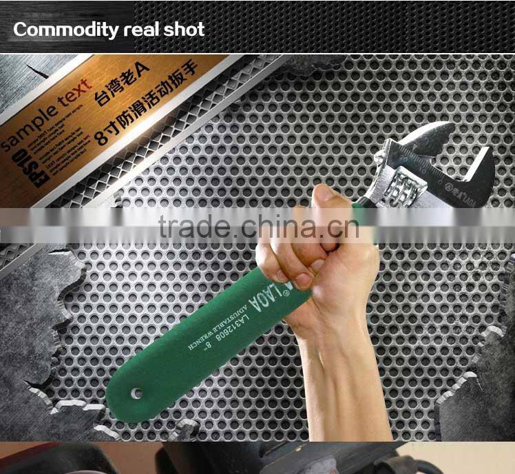 LAOA 6 Inch Adjustable hook Spanner Type and steel Material er spanner Monkey wrench spanner