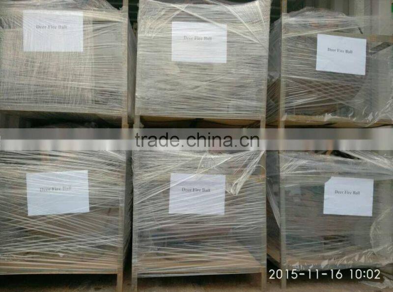 Metal Rust Design Fire Ball Fire Pit Ball