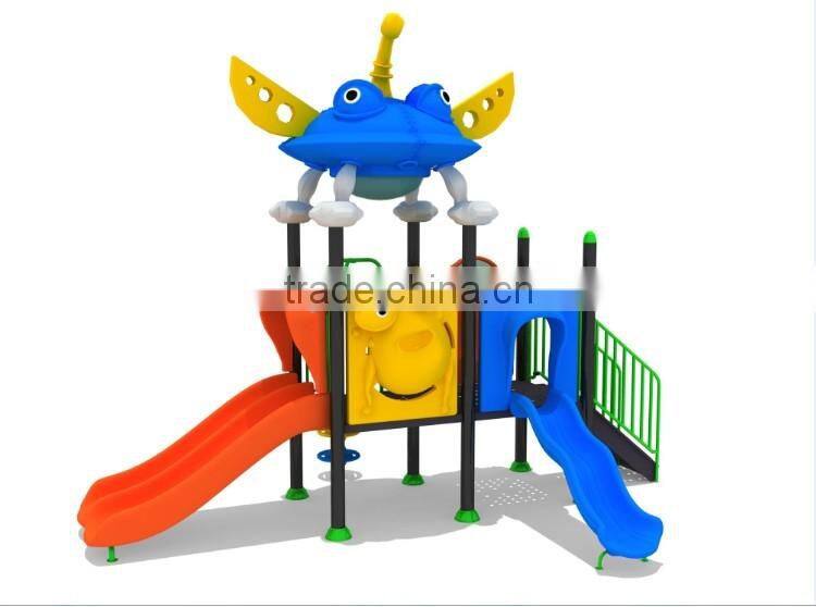 Kids Amusement Park Play System for Preschool,Children Outdoor Playground Equipment with Slide LE.XK.008