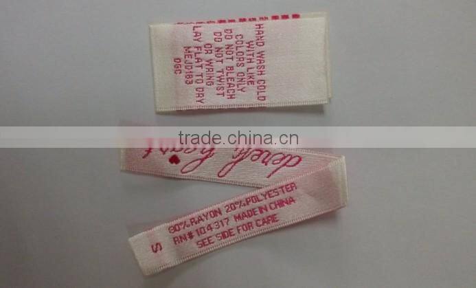 2015 new design,high quality, garment,shoes and toy woven label