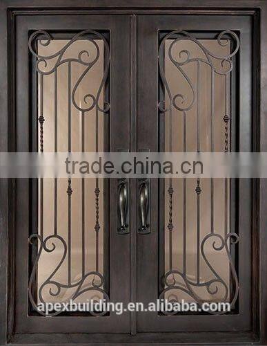 Wrought Iron garden gates door grill design exterior